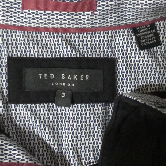 Ted Baker | London | Black/White | Men’s Polo | 3 - Picture 5 of 8